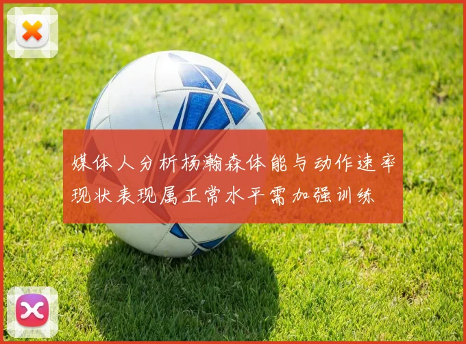 媒体人分析杨瀚森体能与动作速率现状表现属正常水平需加强训练